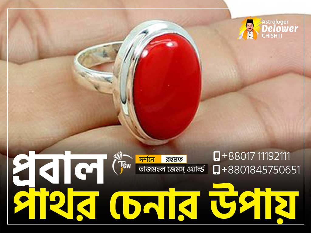How to identify RedCoral Gemstone (রক্ত প্রবাল চেনার উপায়)