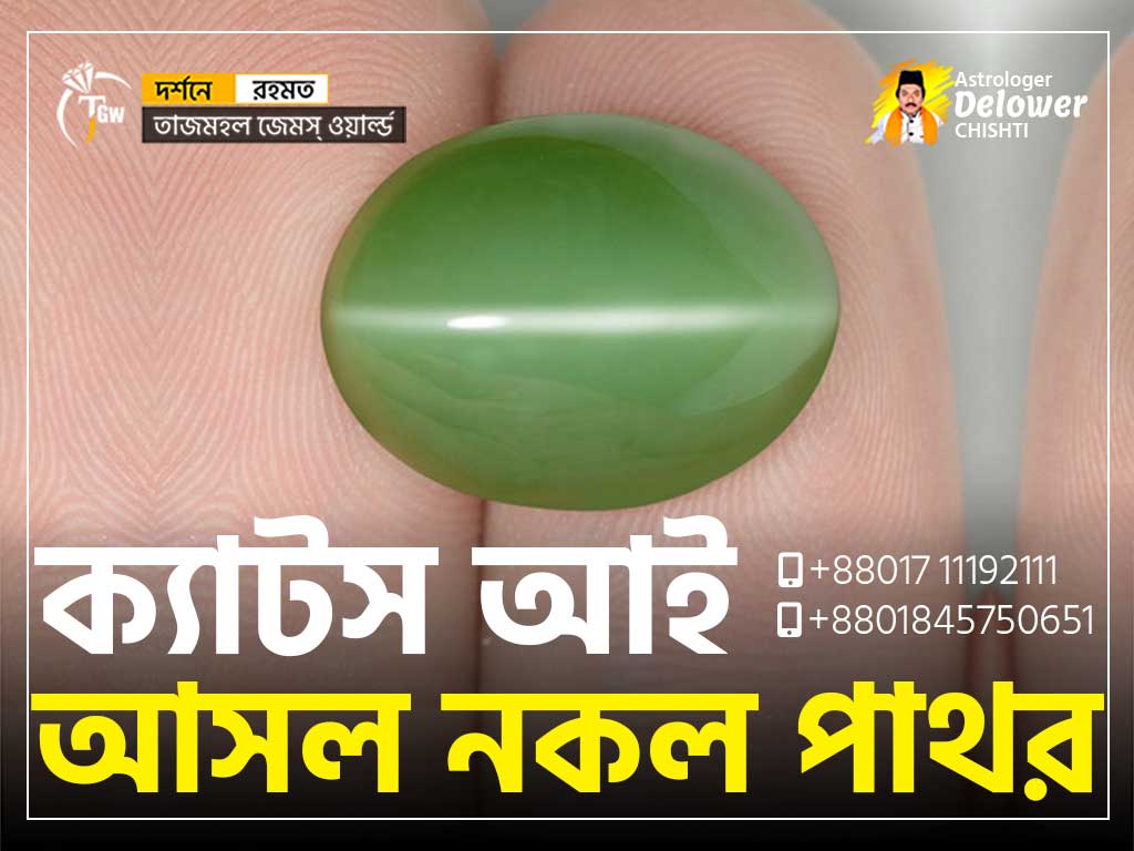 Real or Fake Catseye Stone (ক্যাটসআই আসল নকল বোঝার উপায়)