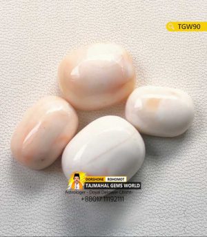 Natural Japani Coral Gemstone Oval Shape https://www.tajmahalgemsworld.com/