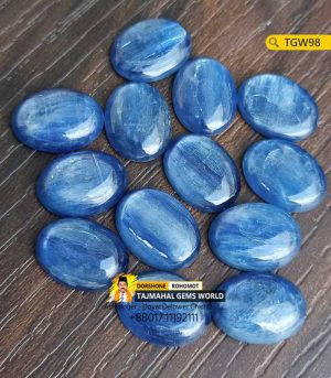 Burma Uncut Blue Sapphire Oval Shape Kyanite Gemstones https://www.tajmahalgemsworld.com/