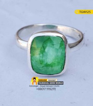 Natural Colombian Emerald Ring Price 287,000 TK in Bangladesh https://www.tajmahalgemsworld.com/