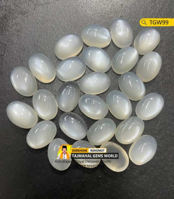 Ceylon Rainbow White Moonstone Best Price in Bangladesh