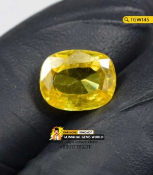 African Yellow Sapphire Pukhraj Stone Price 54000 TK in Bangladesh https://www.tajmahalgemsworld.com/