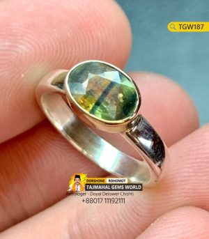 Sri Lankan Pitambari Pukhraj Gemstone Ring Price 43,000 TK in Bangladesh https://www.tajmahalgemsworld.com/
