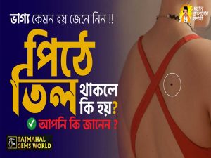 পিঠে তিল থাকলে কি হয় কোন দিকে ইঙ্গিত দেয় আপনি কি জানেন https://tajmahalgemsworld.com