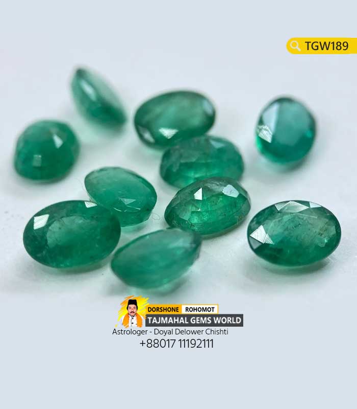 Brazilian Emerald (Panna) Gemstone Price Per Carat 7000 TK in Bangladesh https://www.tajmahalgemsworld.com/