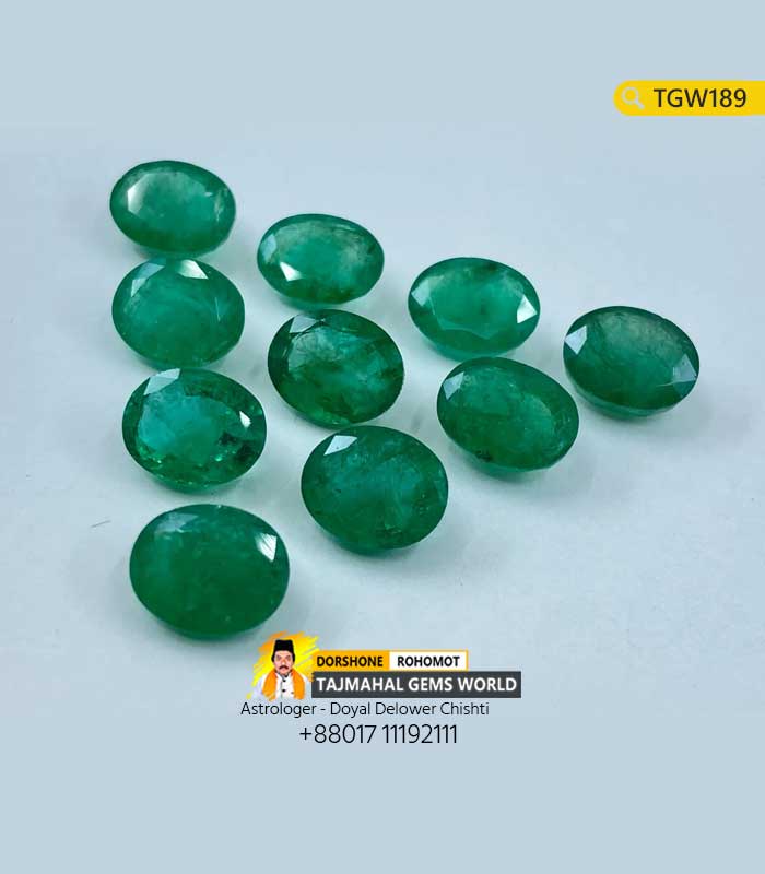 Brazilian Emerald (Panna) Gemstone Price Per Carat 7000 TK in Bangladesh https://www.tajmahalgemsworld.com/