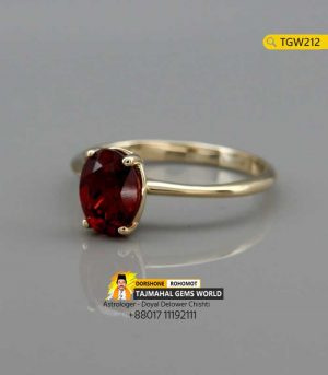 Gomed Hessonite Garnet Ring Price 12,000 TK in Bangladesh https://www.tajmahalgemsworld.com/