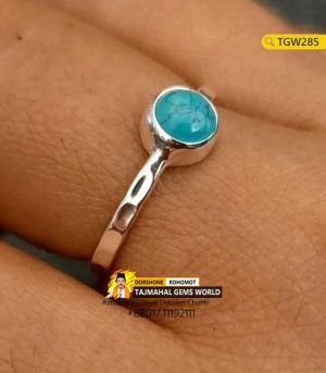 American Turquoise Feroz Birthstone Silver Rings Price https://www.tajmahalgemsworld.com/