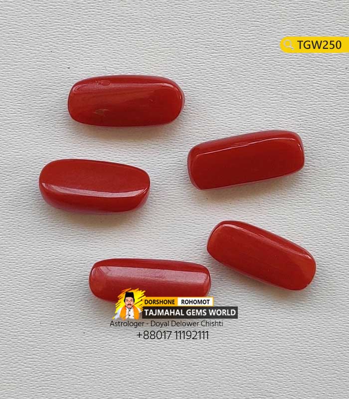 Italian Red Coral Gemstone Price Per Ratti 800 TK in Bangladesh https://www.tajmahalgemsworld.com/