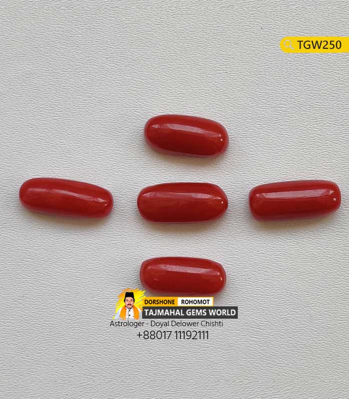 Italian Red Coral Gemstone Price Per Ratti 800 TK in Bangladesh https://www.tajmahalgemsworld.com/