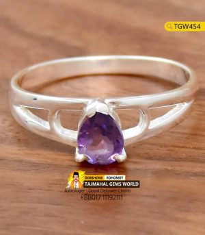 Purple Amethyst Silver Rings Price https://www.tajmahalgemsworld.com/