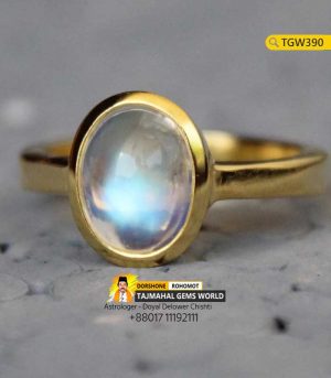 White Blue Moonstone Ring Real Chandra Kanta Moni Ring Price https://www.tajmahalgemsworld.com/
