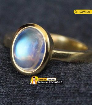 White Blue Moonstone Ring Real Chandra Kanta Moni Ring Price https://www.tajmahalgemsworld.com/