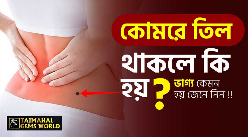 কোমরে তিল থাকলে কি হয়? তিনি খুবই রোম্যান্টিক প্রকৃতির হন। tajmahalgemsworld.com