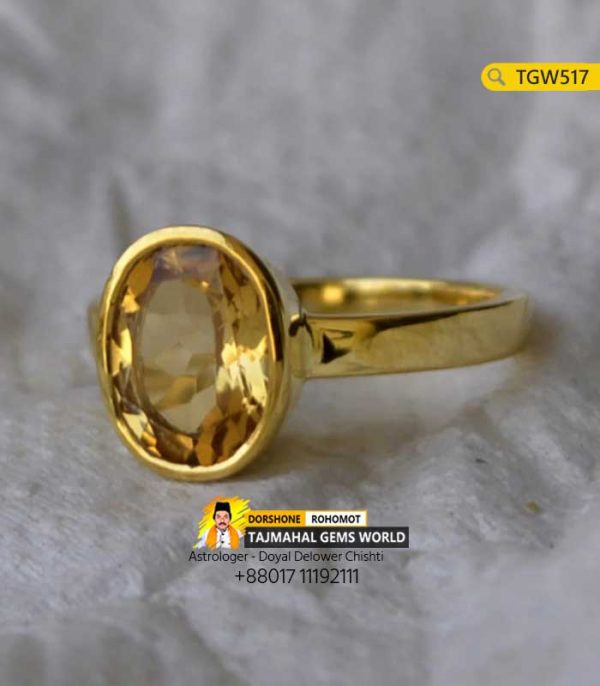 Golden Topaz Gemstone Ring Price in Bangladesh https://www.tajmahalgemsworld.com/