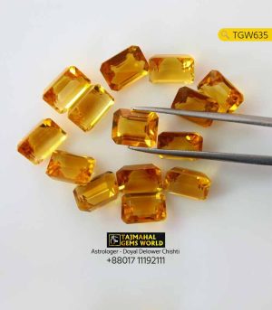 Golden Citrine Gemstone Price Per Carat 2500- in Bangladesh