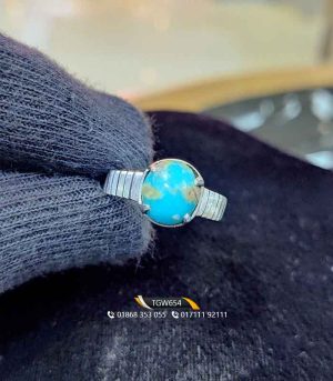 Natural Nishapuri Feroza Ring Tajmahal Gems World www.tajmahalgemsworld.com