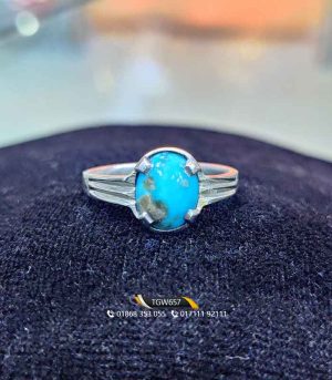 Turquoise Gemstone Engagement Ring Tajmahal Gems World www.tajmahalgemsworld.com