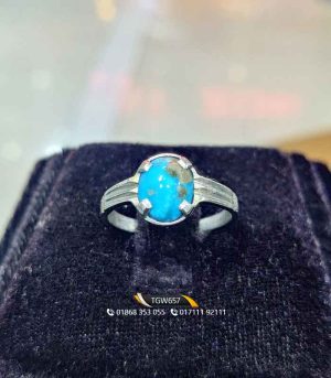 Turquoise Gemstone Engagement Ring Tajmahal Gems World www.tajmahalgemsworld.com