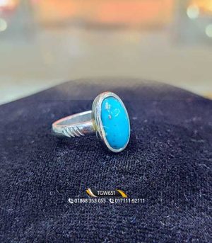 Turquoise Gemstone Silver Ring Tajmahal Gems World www.tajmahalgemsworld.com