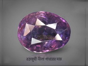 রক্তমুখী নীলা পাথরের দাম